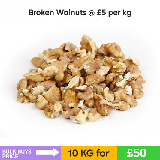 Broken Walnuts (10KG)- Bulk Buys