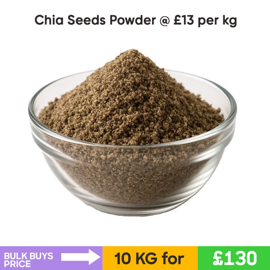 Organic Chia Seeds Protein Powder (10KG)- Bulk Buys
