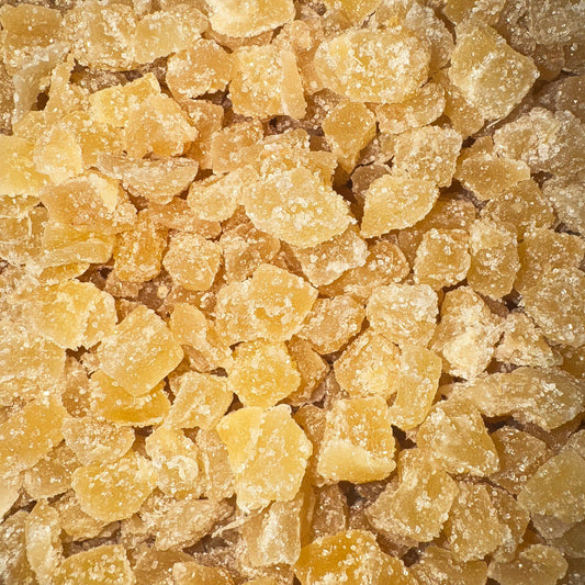 Crystalised Ginger small cubes