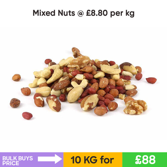 Mixed Nuts (10KG)- Bulk Buys