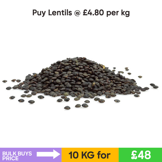 Puy Lentils (10KG)- Bulk Buys