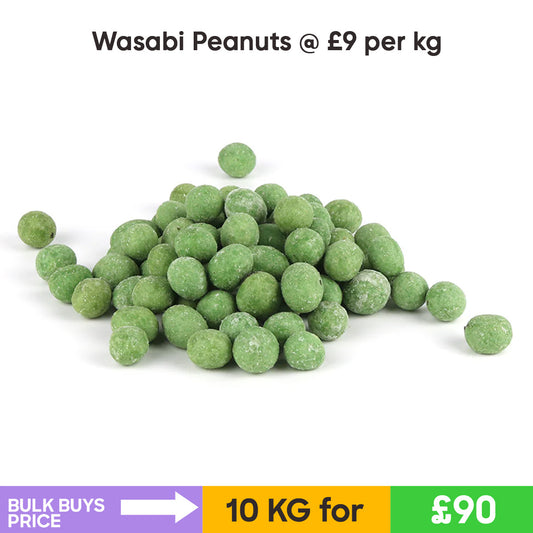 Wasabi Peanuts (10KG)- Bulk Buys