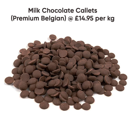 Callebaut Milk Chocolate Callets (Premium Belgian)