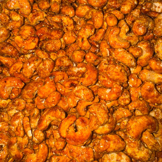 Honey Cashews (Caramelised)