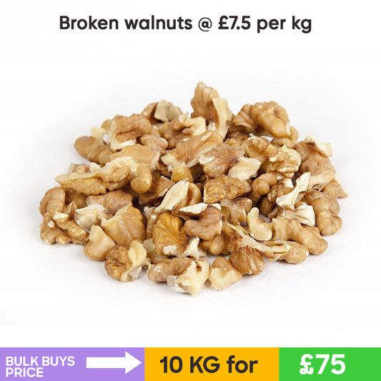 Broken Walnuts  (10KG)- Bulk Buys
