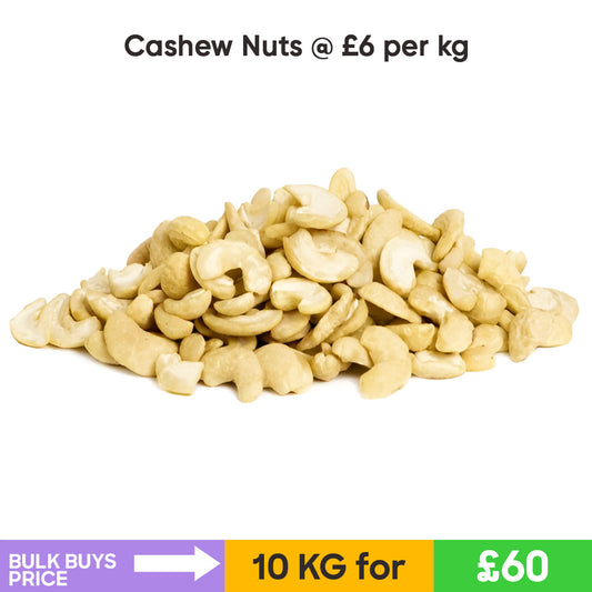 Cashew Nuts (10KG)-📦 Bulk Buys