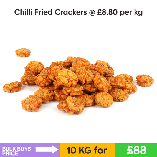 Fried Chilli Rice Cracker (10KG)- Bulk Buys