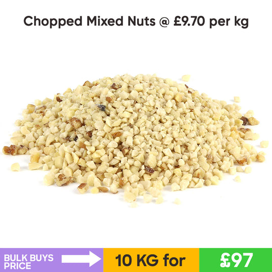 Chopped Mixed Nuts (10KG)- Bulk Buys