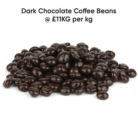 Dark Chocolate Coffee Beans