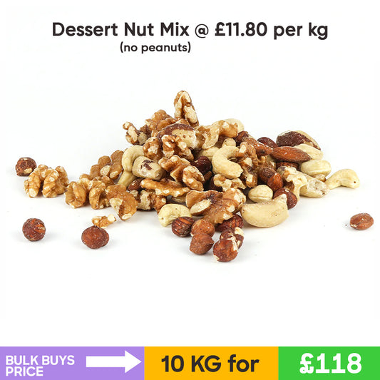Dessert Nut Mix (No Peanuts) (10KG)- Bulk Buys