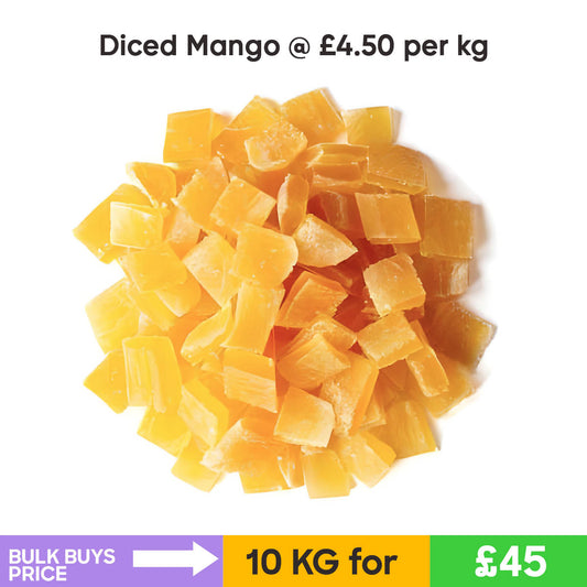 Diced Mango  (10KG)-📦 Bulk Buys