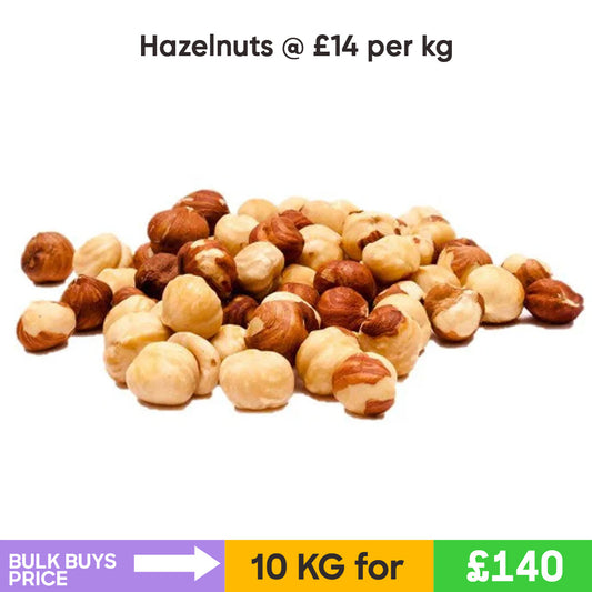 Hazelnuts (10KG)- Bulk Buys
