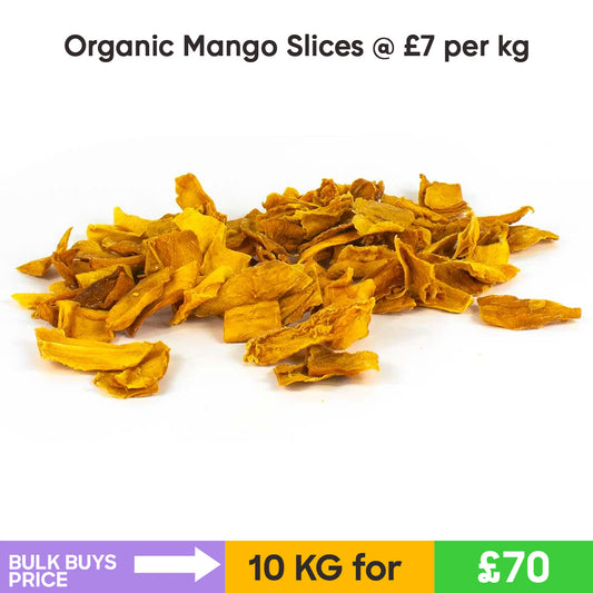 Organic Mango Slices  (10KG)-📦 Bulk Buys