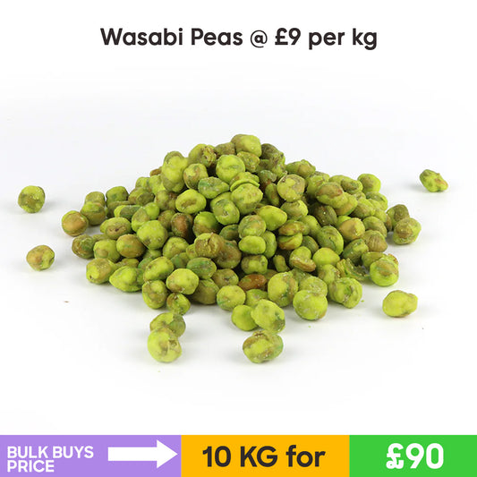 Wasabi Peas (10KG)- Bulk Buys