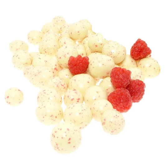 White Chocolate Raspberries