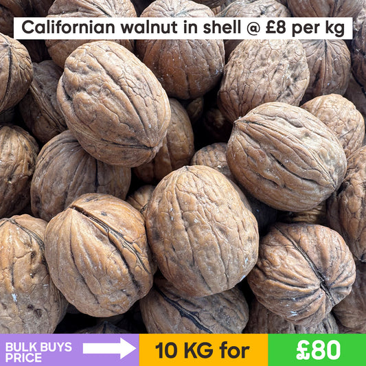 Californian Walnut in shell (10KG)- Bulk Buys