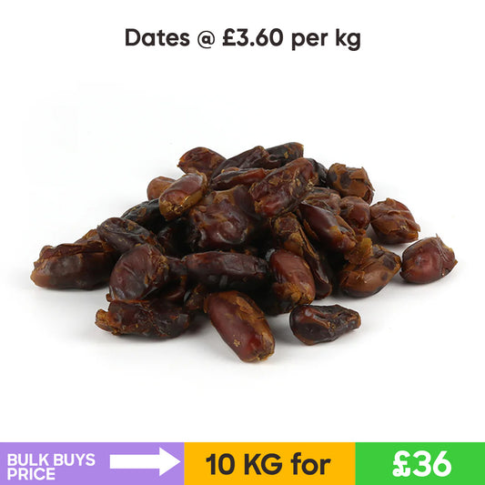 Dates (Pitted) (10KG)- Bulk Buys