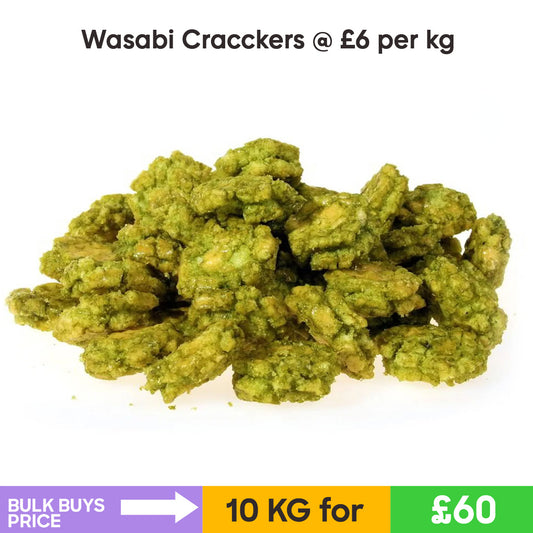 Wasabi Crackers (10KG)- Bulk Buys