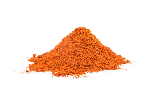 Cayenne Pepper On A White Background