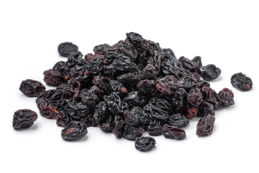 A Pile Of Currants On A White Background